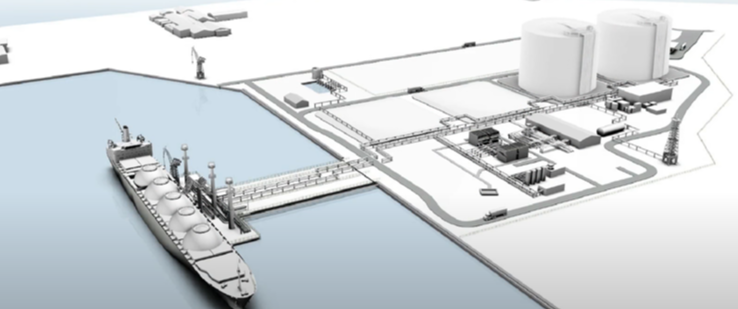 El actual Puerto de El Musel: La inauguración de la Planta de Regasificación de GNL de Enagás en 2024